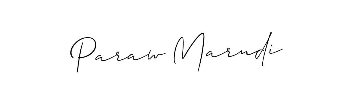 Make a beautiful signature design for name Paraw Marndi. Use this online signature maker to create a handwritten signature for free. Paraw Marndi signature style 2 images and pictures png