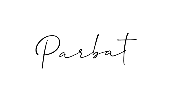 How to Draw Parbat signature style? Allison_Script is a latest design signature styles for name Parbat. Parbat signature style 2 images and pictures png