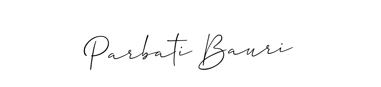 Best and Professional Signature Style for Parbati Bauri. Allison_Script Best Signature Style Collection. Parbati Bauri signature style 2 images and pictures png