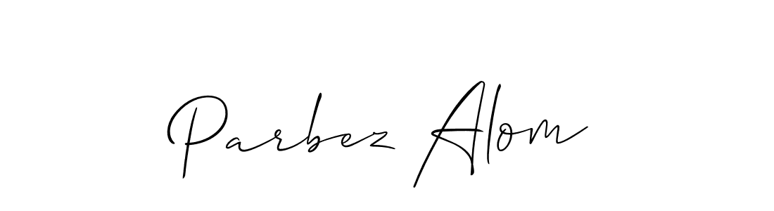 Here are the top 10 professional signature styles for the name Parbez Alom. These are the best autograph styles you can use for your name. Parbez Alom signature style 2 images and pictures png