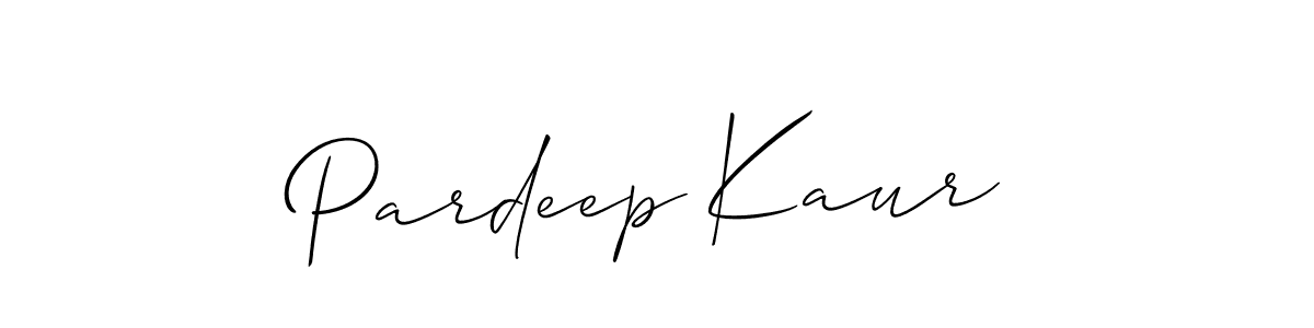 Also You can easily find your signature by using the search form. We will create Pardeep Kaur name handwritten signature images for you free of cost using Allison_Script sign style. Pardeep Kaur signature style 2 images and pictures png