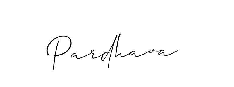 The best way (Allison_Script) to make a short signature is to pick only two or three words in your name. The name Pardhava include a total of six letters. For converting this name. Pardhava signature style 2 images and pictures png