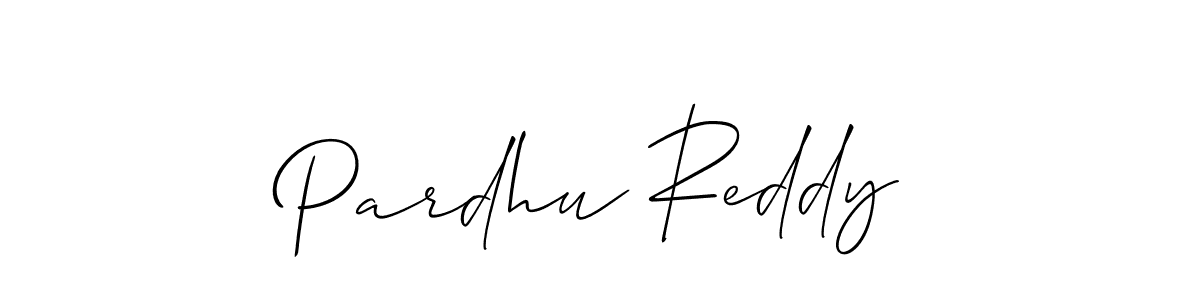 You can use this online signature creator to create a handwritten signature for the name Pardhu Reddy. This is the best online autograph maker. Pardhu Reddy signature style 2 images and pictures png