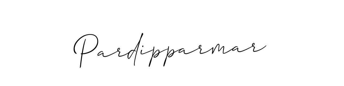 How to Draw Pardipparmar signature style? Allison_Script is a latest design signature styles for name Pardipparmar. Pardipparmar signature style 2 images and pictures png