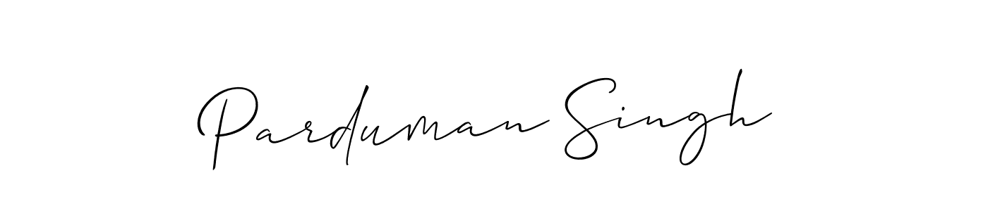 Also You can easily find your signature by using the search form. We will create Parduman Singh name handwritten signature images for you free of cost using Allison_Script sign style. Parduman Singh signature style 2 images and pictures png