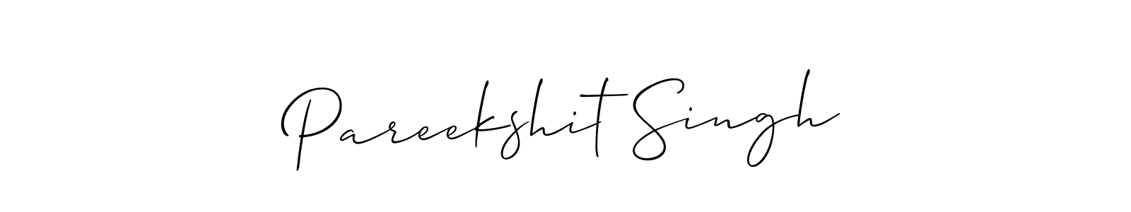 Also You can easily find your signature by using the search form. We will create Pareekshit Singh name handwritten signature images for you free of cost using Allison_Script sign style. Pareekshit Singh signature style 2 images and pictures png