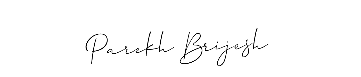 Once you've used our free online signature maker to create your best signature Allison_Script style, it's time to enjoy all of the benefits that Parekh Brijesh name signing documents. Parekh Brijesh signature style 2 images and pictures png