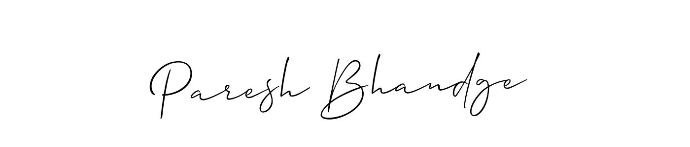 You can use this online signature creator to create a handwritten signature for the name Paresh Bhandge. This is the best online autograph maker. Paresh Bhandge signature style 2 images and pictures png