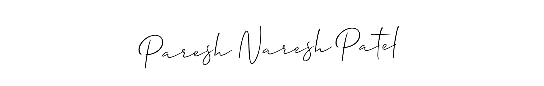 Best and Professional Signature Style for Paresh Naresh Patel. Allison_Script Best Signature Style Collection. Paresh Naresh Patel signature style 2 images and pictures png