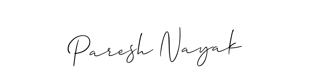 Also You can easily find your signature by using the search form. We will create Paresh Nayak name handwritten signature images for you free of cost using Allison_Script sign style. Paresh Nayak signature style 2 images and pictures png
