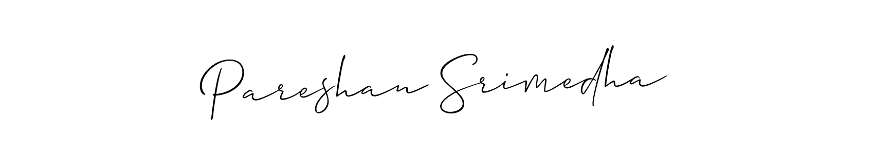 See photos of Pareshan Srimedha official signature by Spectra . Check more albums & portfolios. Read reviews & check more about Allison_Script font. Pareshan Srimedha signature style 2 images and pictures png
