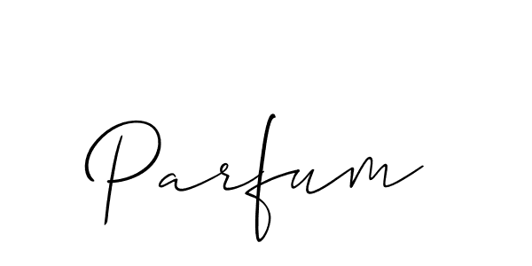 The best way (Allison_Script) to make a short signature is to pick only two or three words in your name. The name Parfum include a total of six letters. For converting this name. Parfum signature style 2 images and pictures png