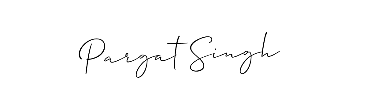 This is the best signature style for the Pargat Singh name. Also you like these signature font (Allison_Script). Mix name signature. Pargat Singh signature style 2 images and pictures png