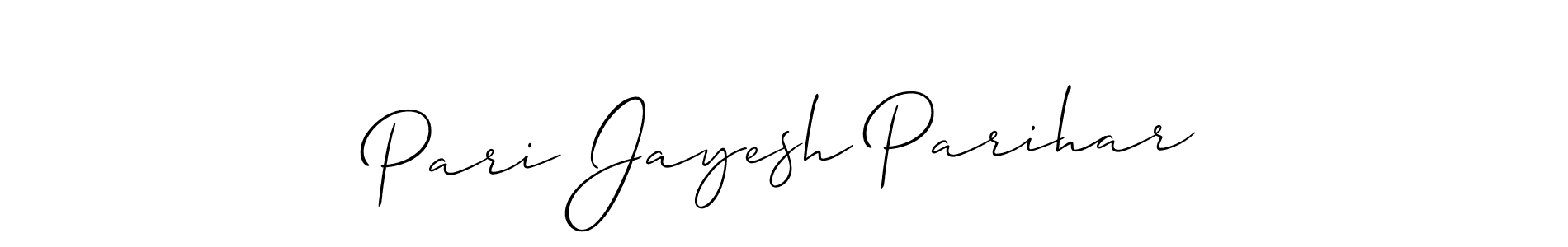 Make a short Pari Jayesh Parihar signature style. Manage your documents anywhere anytime using Allison_Script. Create and add eSignatures, submit forms, share and send files easily. Pari Jayesh Parihar signature style 2 images and pictures png