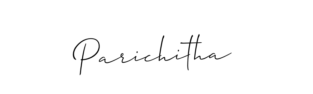 Make a beautiful signature design for name Parichitha. Use this online signature maker to create a handwritten signature for free. Parichitha signature style 2 images and pictures png