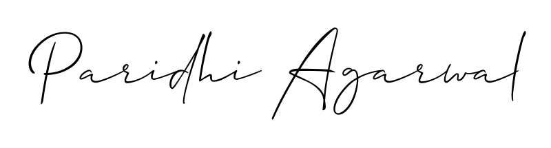 A classic penmanship look for Paridhi Agarwal. The Allison_Script font brings timeless elegance and confidence to every signed document. Paridhi Agarwal signature style 2 images and pictures png