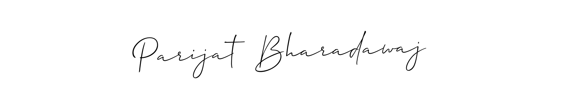 Make a beautiful signature design for name Parijat  Bharadawaj. Use this online signature maker to create a handwritten signature for free. Parijat  Bharadawaj signature style 2 images and pictures png