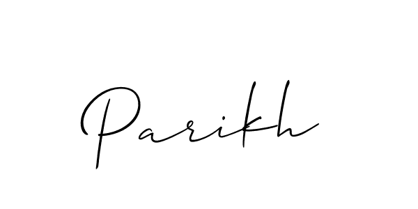 Make a beautiful signature design for name Parikh. Use this online signature maker to create a handwritten signature for free. Parikh signature style 2 images and pictures png