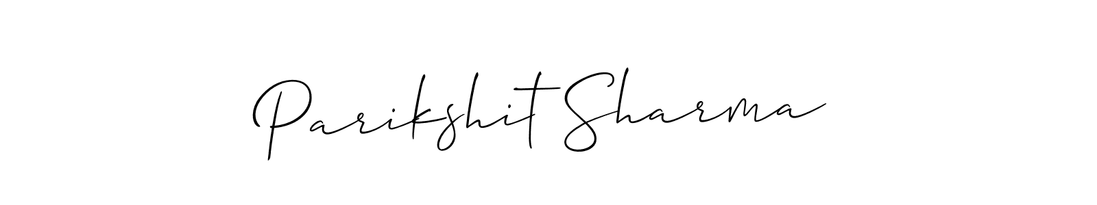 Make a beautiful signature design for name Parikshit Sharma. Use this online signature maker to create a handwritten signature for free. Parikshit Sharma signature style 2 images and pictures png