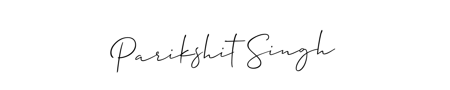 Similarly Allison_Script is the best handwritten signature design. Signature creator online .You can use it as an online autograph creator for name Parikshit Singh. Parikshit Singh signature style 2 images and pictures png