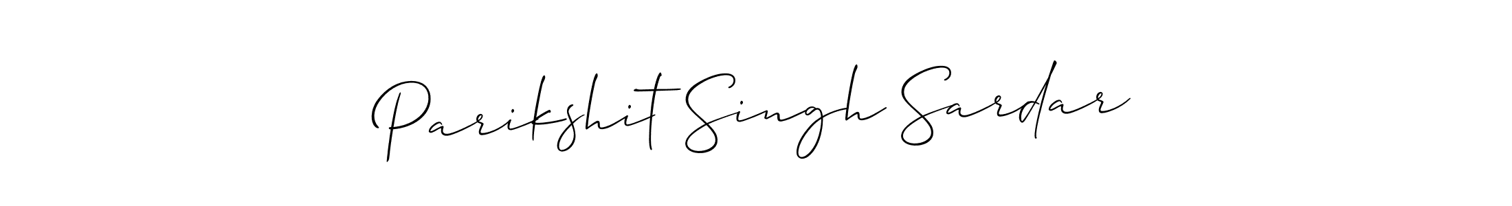This is the best signature style for the Parikshit Singh Sardar name. Also you like these signature font (Allison_Script). Mix name signature. Parikshit Singh Sardar signature style 2 images and pictures png