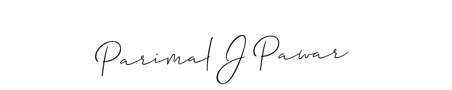How to Draw Parimal J Pawar signature style? Allison_Script is a latest design signature styles for name Parimal J Pawar. Parimal J Pawar signature style 2 images and pictures png