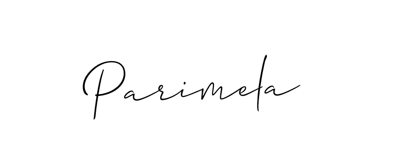 Here are the top 10 professional signature styles for the name Parimela. These are the best autograph styles you can use for your name. Parimela signature style 2 images and pictures png