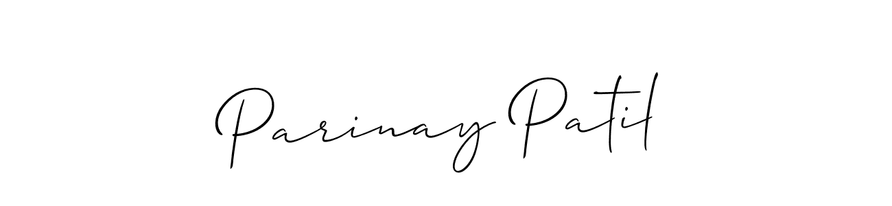 You can use this online signature creator to create a handwritten signature for the name Parinay Patil. This is the best online autograph maker. Parinay Patil signature style 2 images and pictures png