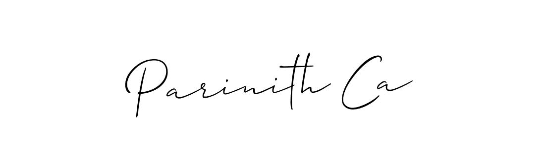 Once you've used our free online signature maker to create your best signature Allison_Script style, it's time to enjoy all of the benefits that Parinith Ca name signing documents. Parinith Ca signature style 2 images and pictures png