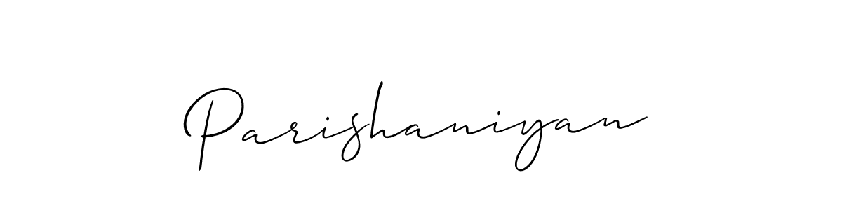 Once you've used our free online signature maker to create your best signature Allison_Script style, it's time to enjoy all of the benefits that Parishaniyan name signing documents. Parishaniyan signature style 2 images and pictures png