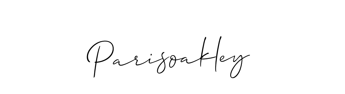 See photos of Parisoakley official signature by Spectra . Check more albums & portfolios. Read reviews & check more about Allison_Script font. Parisoakley signature style 2 images and pictures png