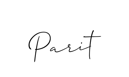 Best and Professional Signature Style for Parit. Allison_Script Best Signature Style Collection. Parit signature style 2 images and pictures png