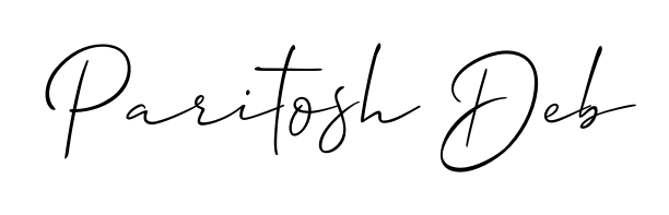 Quickly download Paritosh Deb name signature in high-resolution PNG using Allison_Script style. Ready to insert into PDFs and online applications. Paritosh Deb signature style 2 images and pictures png