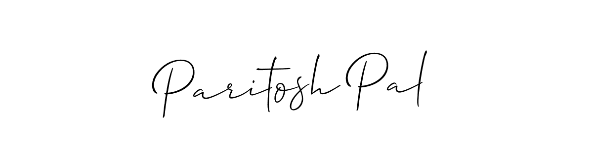 Design your own signature with our free online signature maker. With this signature software, you can create a handwritten (Allison_Script) signature for name Paritosh Pal. Paritosh Pal signature style 2 images and pictures png