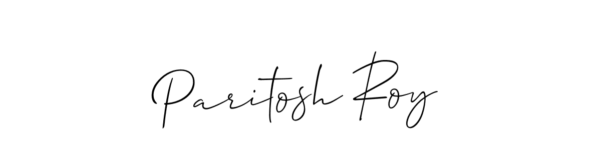 Also You can easily find your signature by using the search form. We will create Paritosh Roy name handwritten signature images for you free of cost using Allison_Script sign style. Paritosh Roy signature style 2 images and pictures png