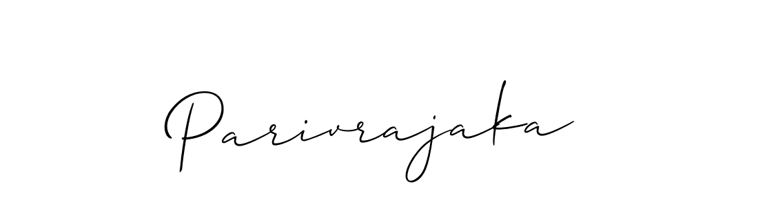 You should practise on your own different ways (Allison_Script) to write your name (Parivrajaka) in signature. don't let someone else do it for you. Parivrajaka signature style 2 images and pictures png