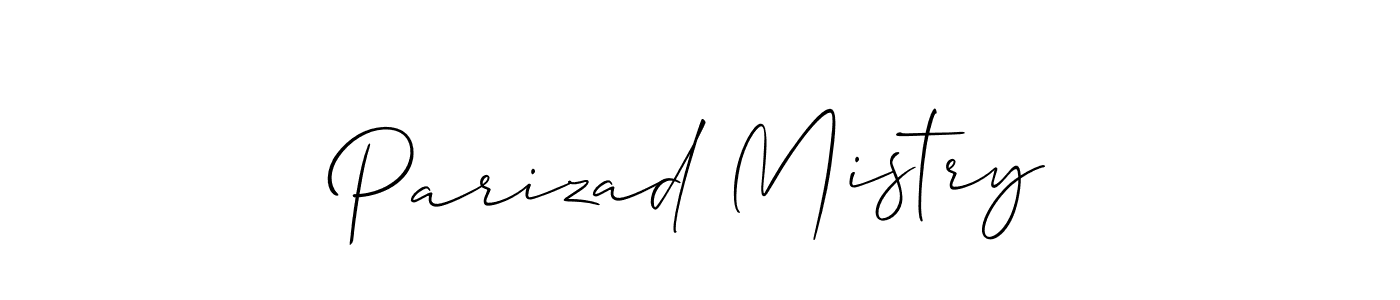 Here are the top 10 professional signature styles for the name Parizad Mistry. These are the best autograph styles you can use for your name. Parizad Mistry signature style 2 images and pictures png