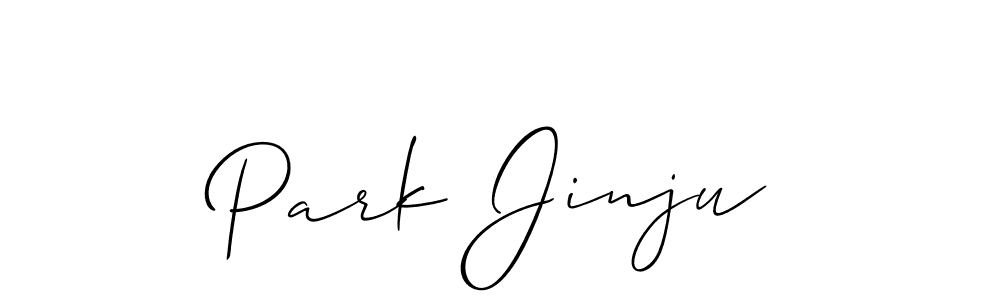 Make a beautiful signature design for name Park Jinju. Use this online signature maker to create a handwritten signature for free. Park Jinju signature style 2 images and pictures png