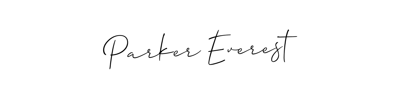 Make a beautiful signature design for name Parker Everest. Use this online signature maker to create a handwritten signature for free. Parker Everest signature style 2 images and pictures png