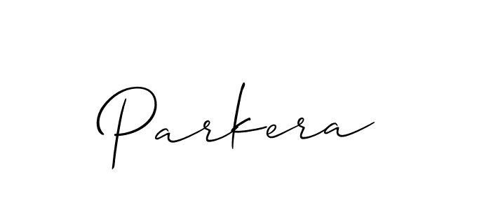 You should practise on your own different ways (Allison_Script) to write your name (Parkera) in signature. don't let someone else do it for you. Parkera signature style 2 images and pictures png