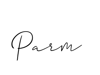 Allison_Script is a professional signature style that is perfect for those who want to add a touch of class to their signature. It is also a great choice for those who want to make their signature more unique. Get Parm name to fancy signature for free. Parm signature style 2 images and pictures png