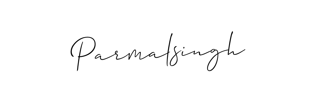 Best and Professional Signature Style for Parmalsingh. Allison_Script Best Signature Style Collection. Parmalsingh signature style 2 images and pictures png