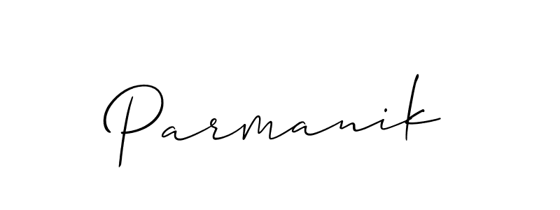 You should practise on your own different ways (Allison_Script) to write your name (Parmanik) in signature. don't let someone else do it for you. Parmanik signature style 2 images and pictures png