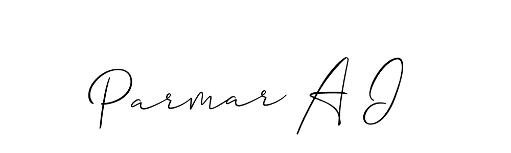 How to Draw Parmar A I signature style? Allison_Script is a latest design signature styles for name Parmar A I. Parmar A I signature style 2 images and pictures png