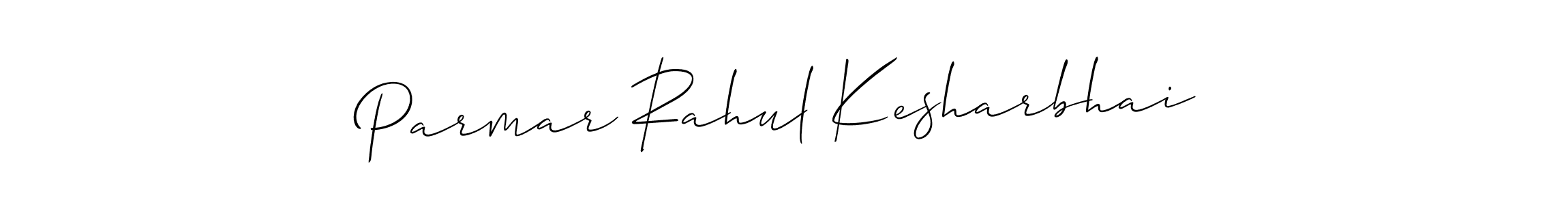 Once you've used our free online signature maker to create your best signature Allison_Script style, it's time to enjoy all of the benefits that Parmar Rahul Kesharbhai name signing documents. Parmar Rahul Kesharbhai signature style 2 images and pictures png