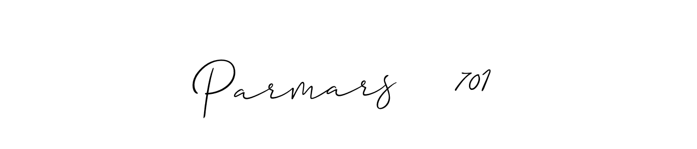 Similarly Allison_Script is the best handwritten signature design. Signature creator online .You can use it as an online autograph creator for name Parmars    701. Parmars    701 signature style 2 images and pictures png