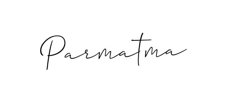 How to make Parmatma signature? Allison_Script is a professional autograph style. Create handwritten signature for Parmatma name. Parmatma signature style 2 images and pictures png