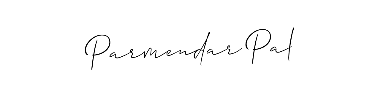 Also we have Parmendar Pal name is the best signature style. Create professional handwritten signature collection using Allison_Script autograph style. Parmendar Pal signature style 2 images and pictures png