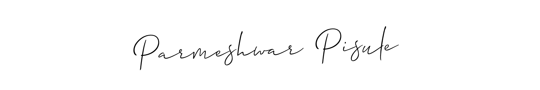 Also You can easily find your signature by using the search form. We will create Parmeshwar  Pisule name handwritten signature images for you free of cost using Allison_Script sign style. Parmeshwar  Pisule signature style 2 images and pictures png