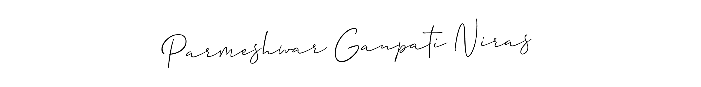 Best and Professional Signature Style for Parmeshwar Ganpati Niras. Allison_Script Best Signature Style Collection. Parmeshwar Ganpati Niras signature style 2 images and pictures png